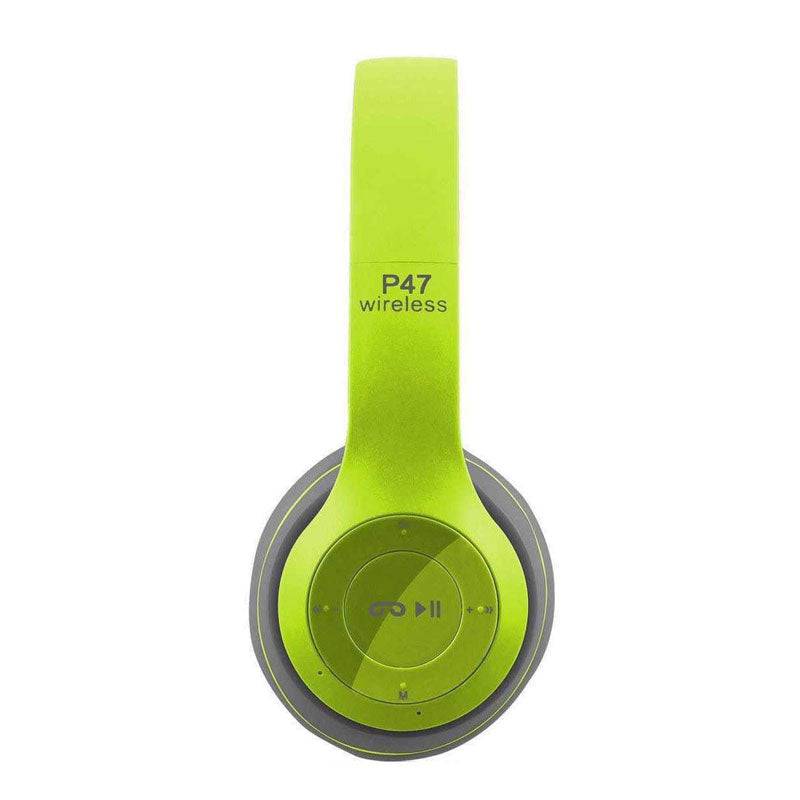 P47 Wireless Headphone - Bluetooth 4.2 / Wireless / Green