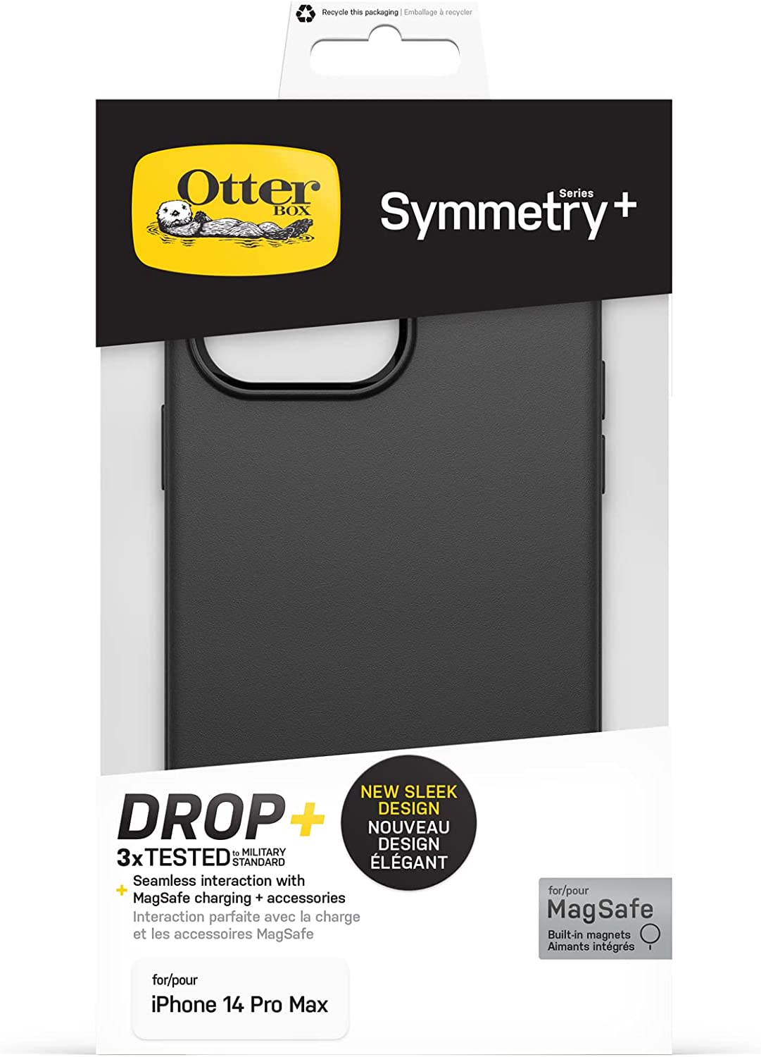 Otterbox Symmetry Plus Magsafe Case - Apple iPhone 14 Pro Max  / Black