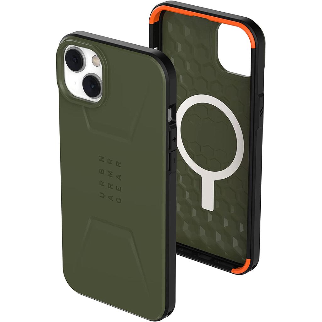 UAG Magsafe Civilian Case - Apple iPhone 14 Plus / Olive