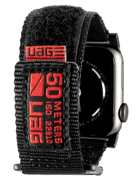 UAG Apple Watch 45mm/44mm/42mm/Ultra Active Strap - Black