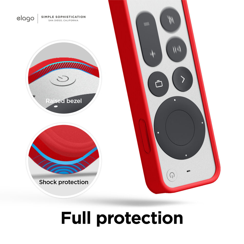 Elago Apple TV Siri Remote R4 2021 Case - Red