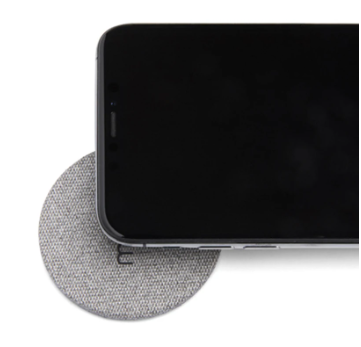 Moon Wireless Pad - Grey Fabric