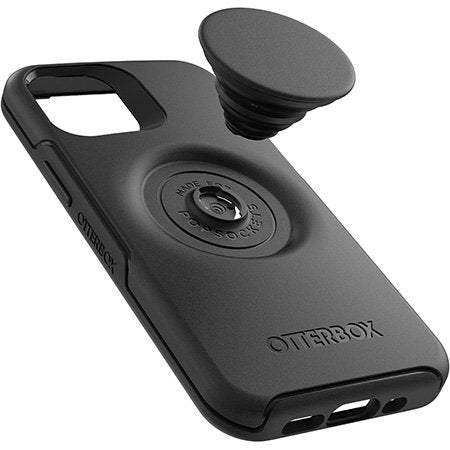 Otterbox  iPhone 12 mini Otter+Pop Symmetry Case - Black - Black