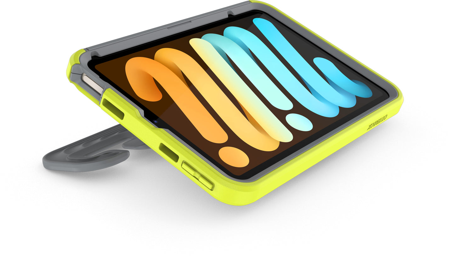 OtterBox EZGrab Case For iPad mini 2021 (6th gen) With Kick-Stand - Green