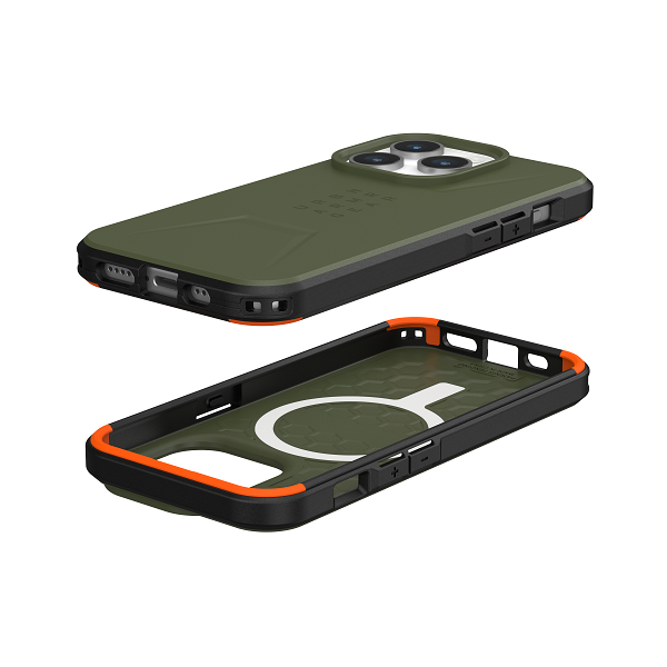 UAG Civilian Magsafe Case - Apple iPhone 15 Pro / Olive Drab