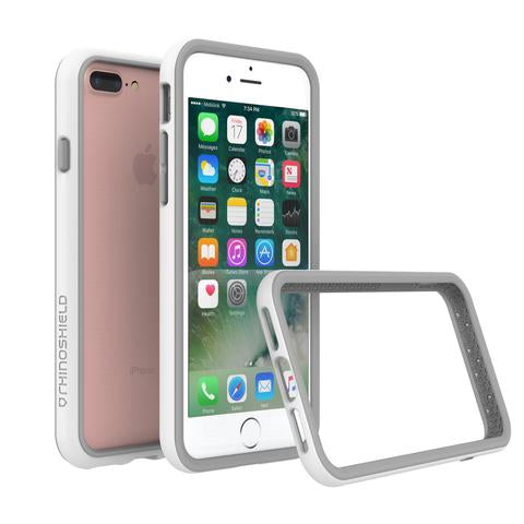 RHINOSHIELD CrashGuard iPhone 8 Plus/ 7 Plus Bumper Case - White