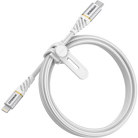 OtterBox Lightning to USB-C Fast Charge Cable - Premium 1 Meter - White