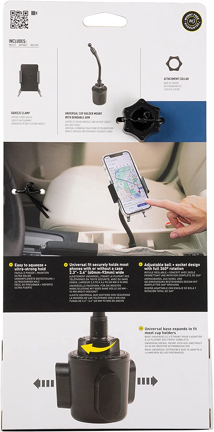 Niteize Squeeze Universal Cup Holder Mount