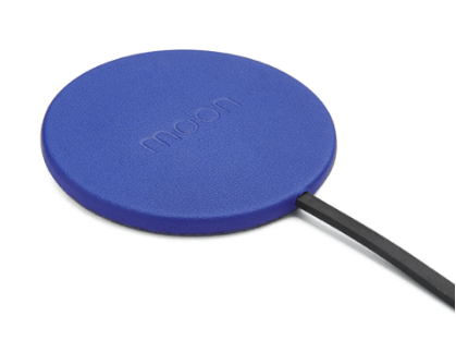 Moon Wireless Pad - Blue Leather