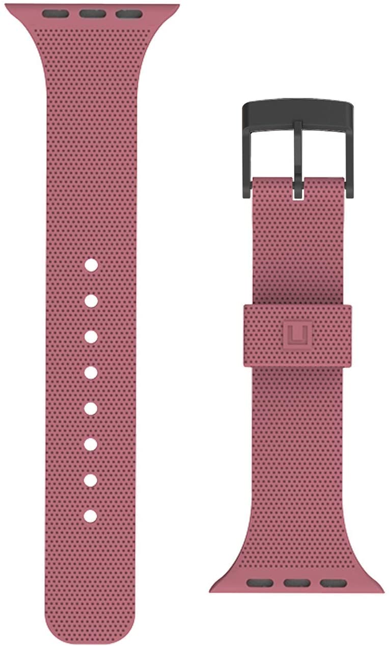 [U] by UAG Apple Watch 41/40/38mm DOT Silicone Strap - Dusty Rose