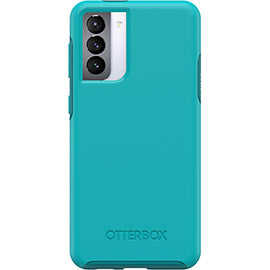 OtterBox Samsung Galaxy S21 Plus Symmetry Case - Rock Candy - Blue