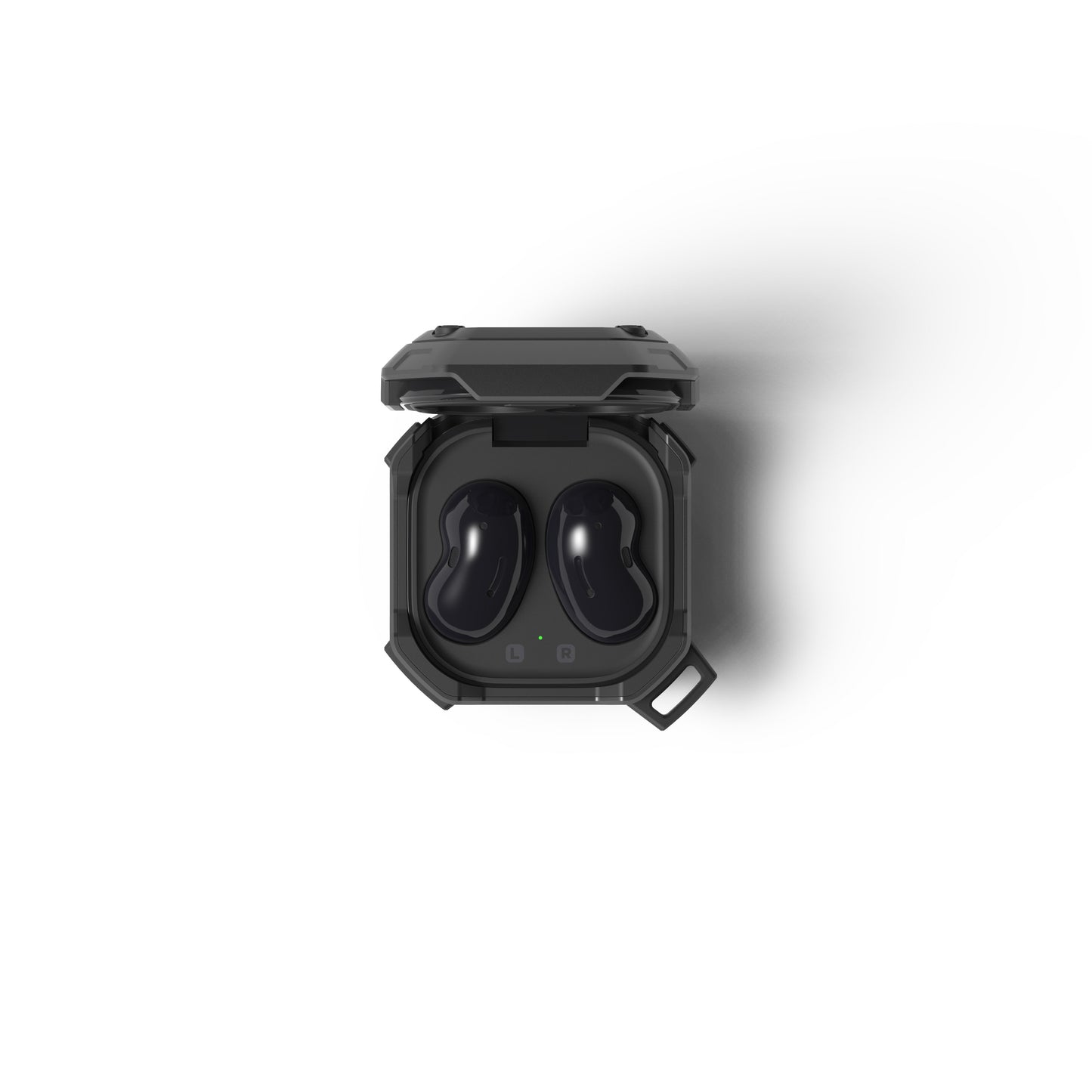 VRS Design Galaxy Buds Live/Buds Pro/Buds 2 Active Case - Metal Black