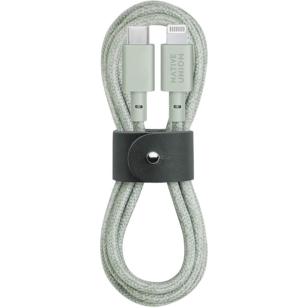 Native Union Belt Cable USB-C to Lightning 1.2M - Sage