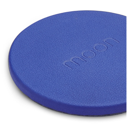 Moon Wireless Pad - Blue Leather