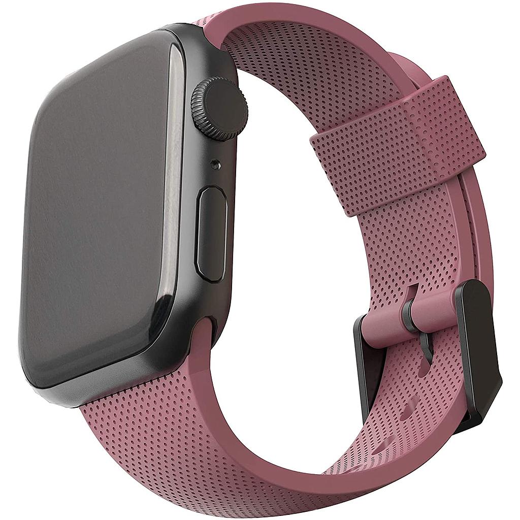 [U] by UAG Apple Watch 41/40/38mm DOT Silicone Strap - Dusty Rose