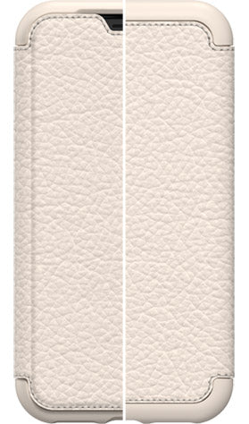 OtterBox iPhone X Strada Folio Case - Soft Opal Pale Beige