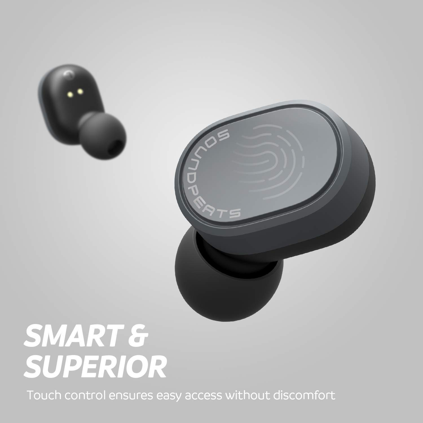 Soundpeats TrueDot Wireless Earbuds - Black