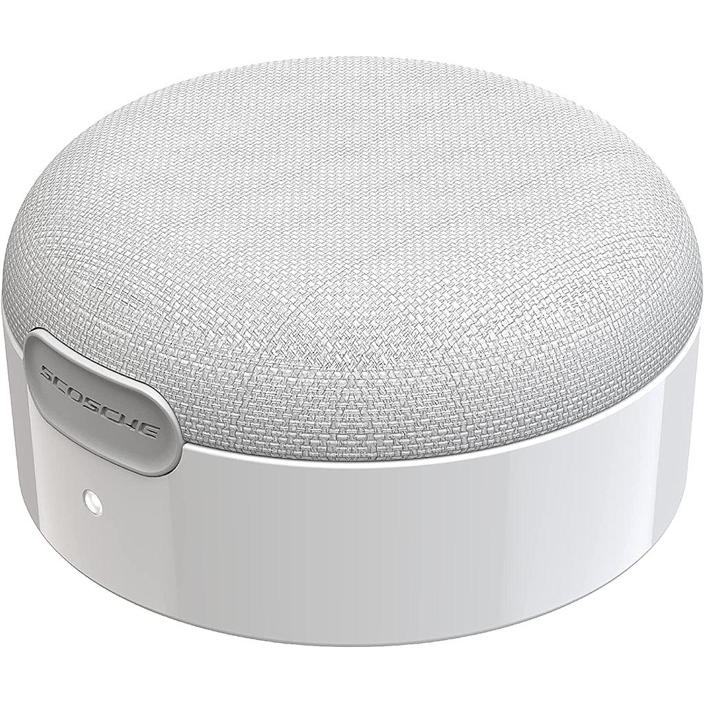 Scosche BoomCan Portable Wireless Speaker with Built-in MagSafe - White