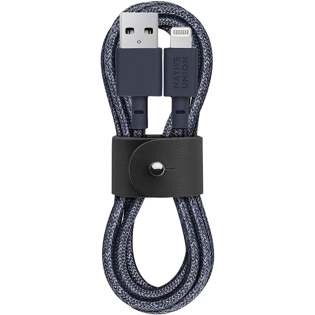 Native Union Belt Cable - USB A to Lightning 1.2M - Indigo