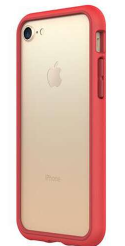 RHINOSHIELD CrashGuard iPhone SE/7/8 Bumper Case - Red