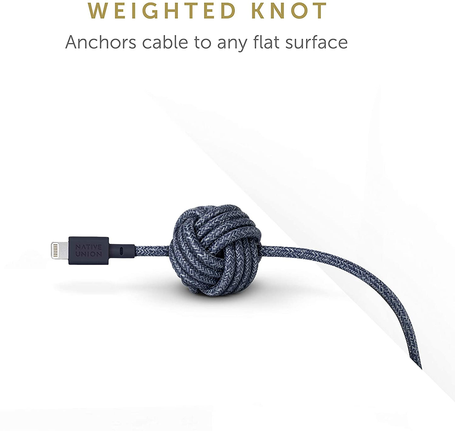 Native Union Night Cable - USB A to Lightning - 3M - Indigo