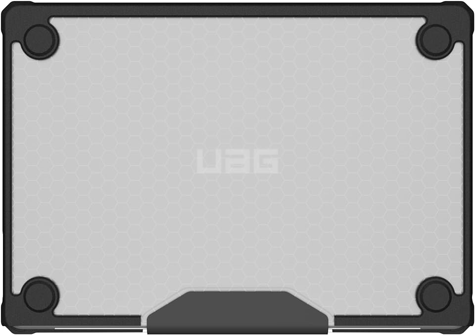 UAG Apple MacBook Air 15" (2023 M2) Plyo Case - Ice / Black