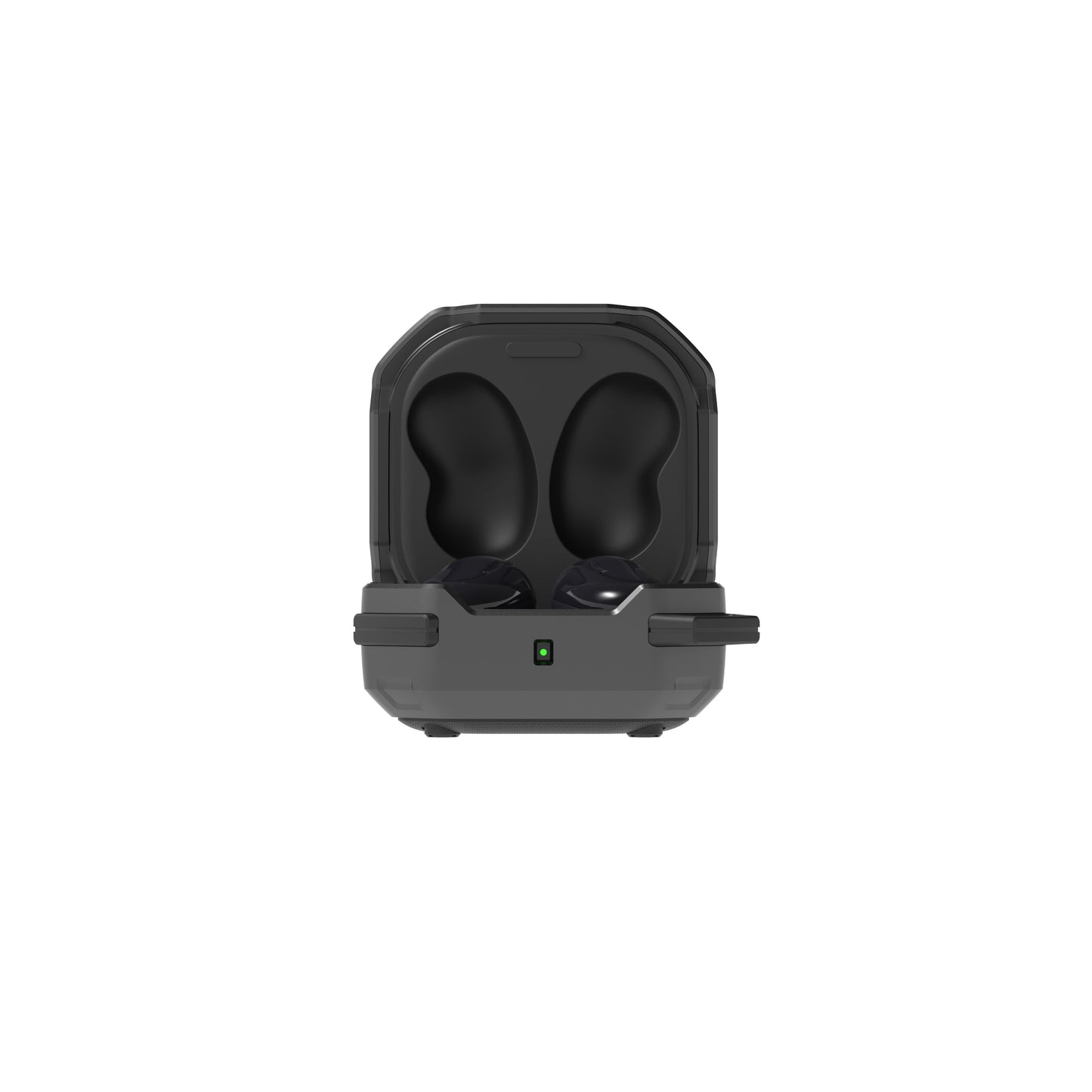 VRS Design Galaxy Buds Live/Buds Pro/Buds 2 Active Case - Metal Black