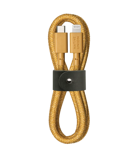 Native Union Belt Cable USB-C to Lightning 1.2M - Kraft