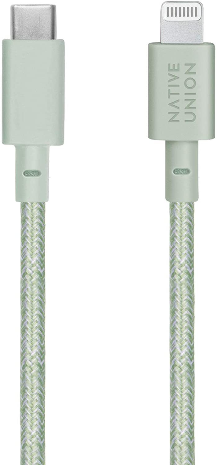 Native Union Belt Cable USB-C to Lightning 1.2M - Sage