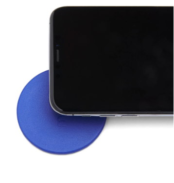 Moon Wireless Pad - Blue Leather