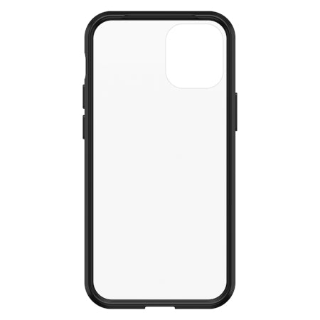 OtterBox  iPhone 12 mini React Case - Black Crystal - Clear/Black