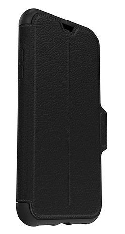 OtterBox iPhone XR Strada Folio Case - Shadow Black