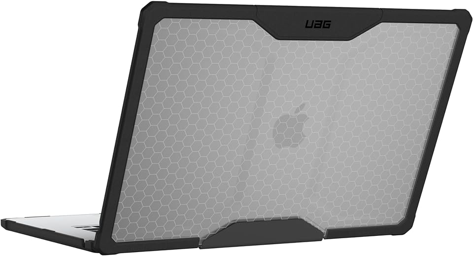 UAG Apple MacBook Air 15" (2023 M2) Plyo Case - Ice / Black