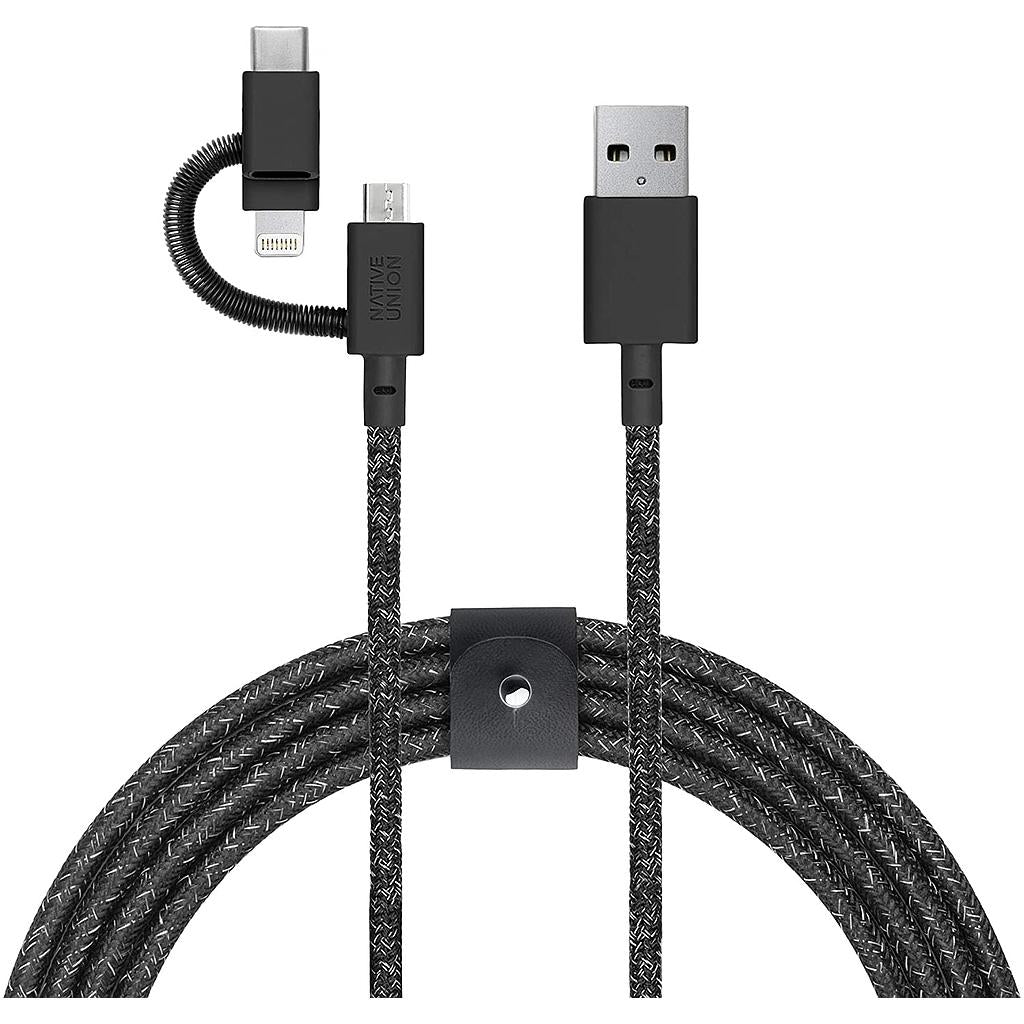 Native Union Belt Cable Universal 2M - Cosmos Black