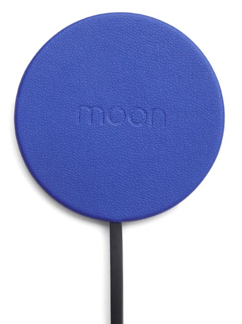 Moon Wireless Pad - Blue Leather