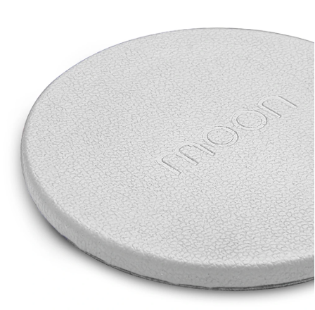 Moon Wireless Pad - White Leather