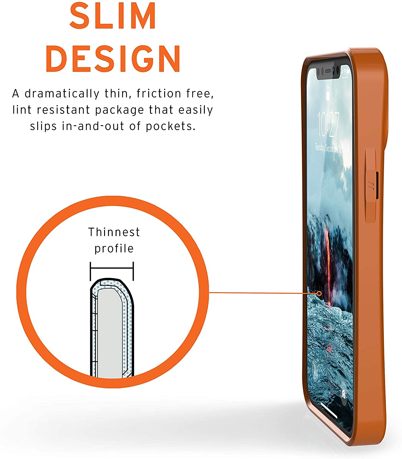 UAG iPhone 12 mini Outback Bio Case - Orange
