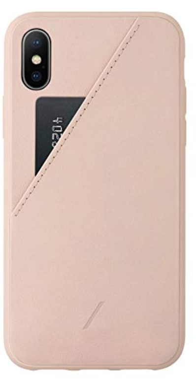 Native Union iPhone XS Max Clic Card Case - Rose