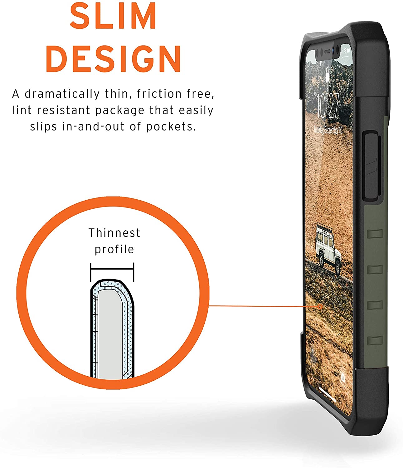 UAG iPhone 12 mini Pathfinder Case - Olive