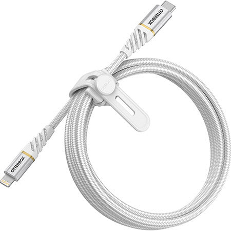 OtterBox Lightning to USB-C Fast Charge Cable - Premium 2 Meter - White