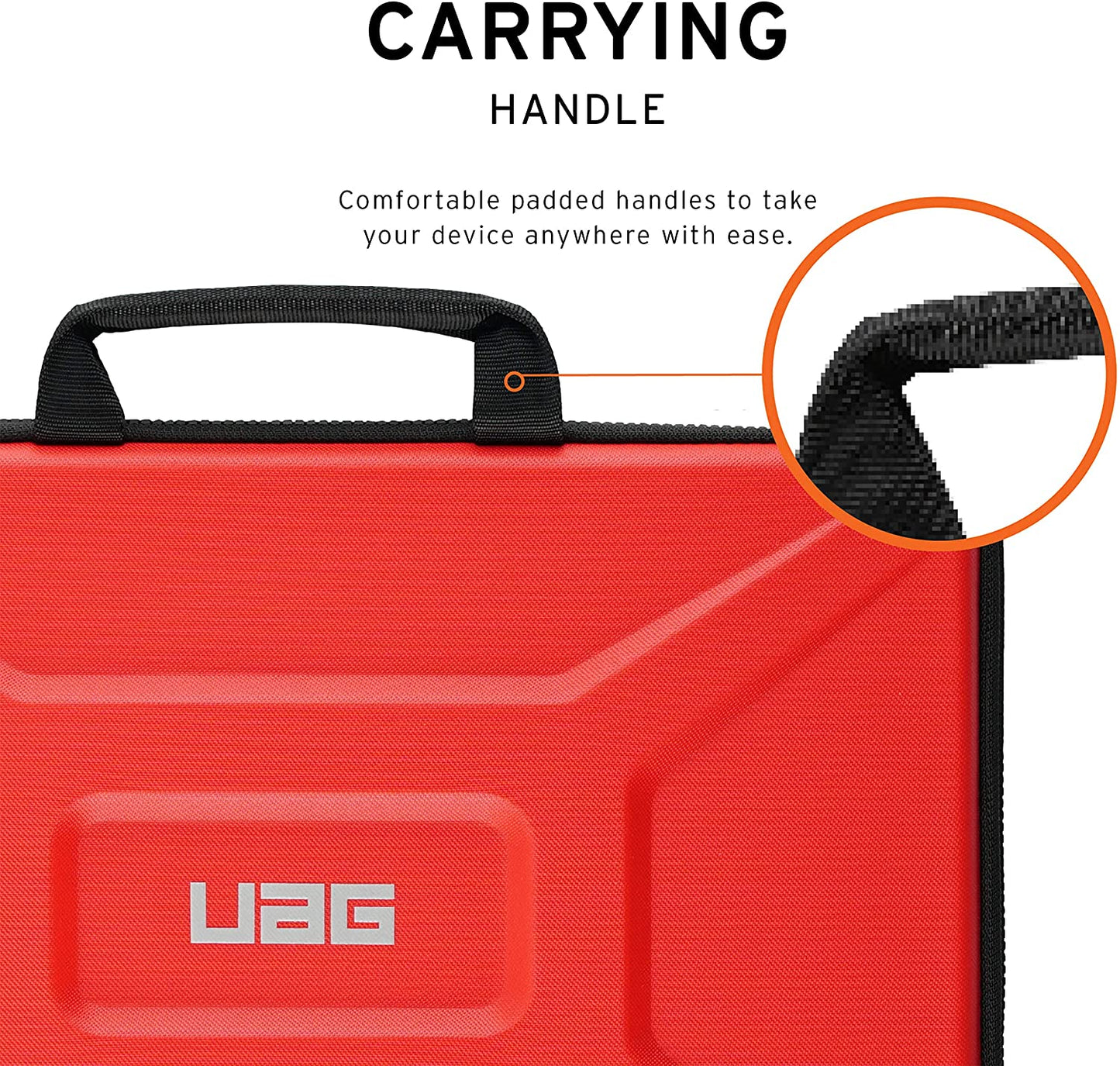 UAG LARGE SLEEVE WITH HANDLE - FITS 15"/16" COMPUTERS - Magma