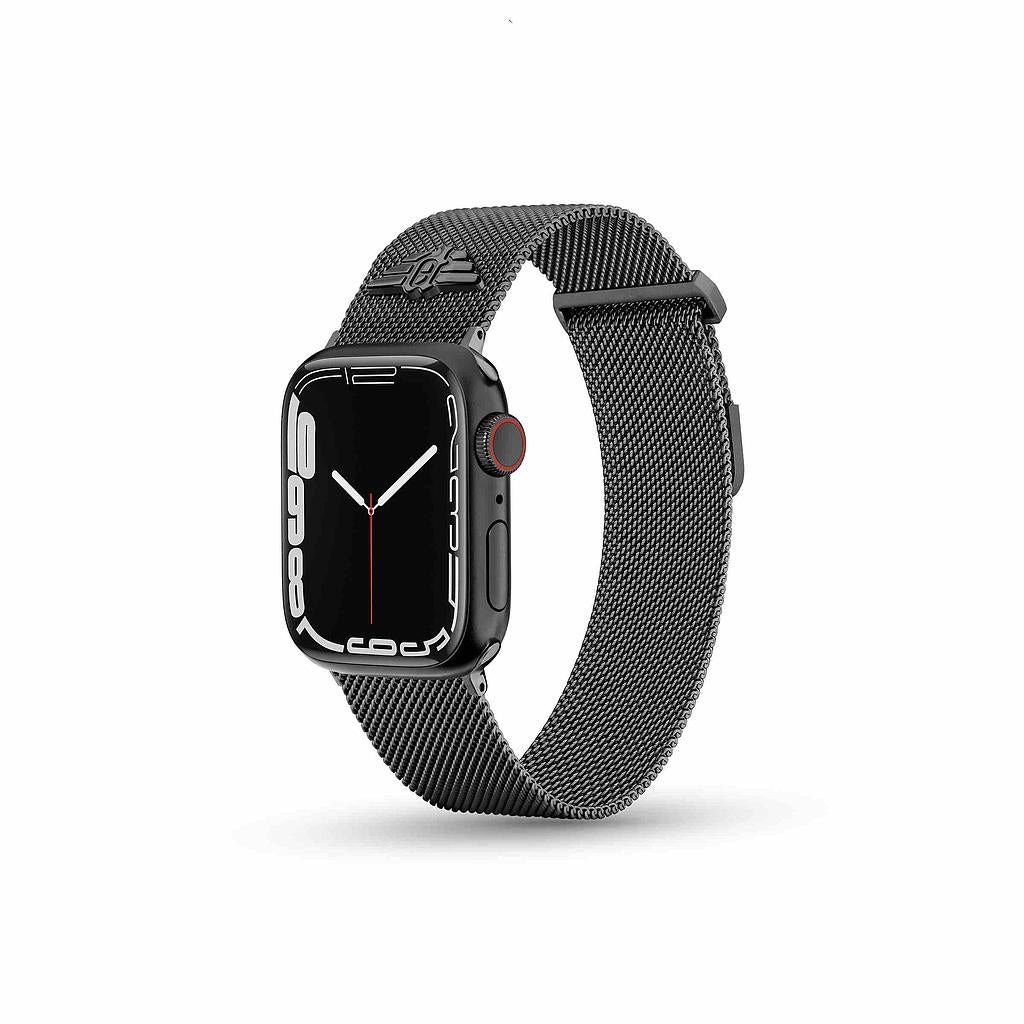 Police Apple Watch 38/40/41 Mesh Strap - Black