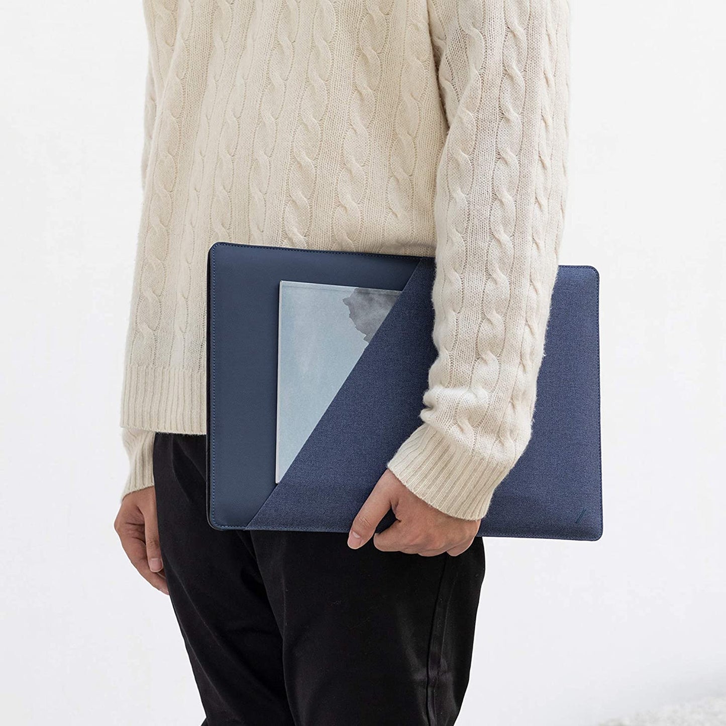 Native Union Stow Slim Sleeve for MacBook 15"/16" - Indigo