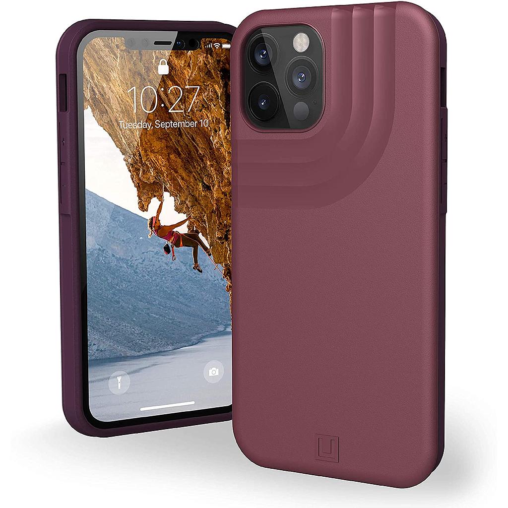 [U] by UAG iPhone 12 / iPhone 12 Pro Anchor Case - Aubergine