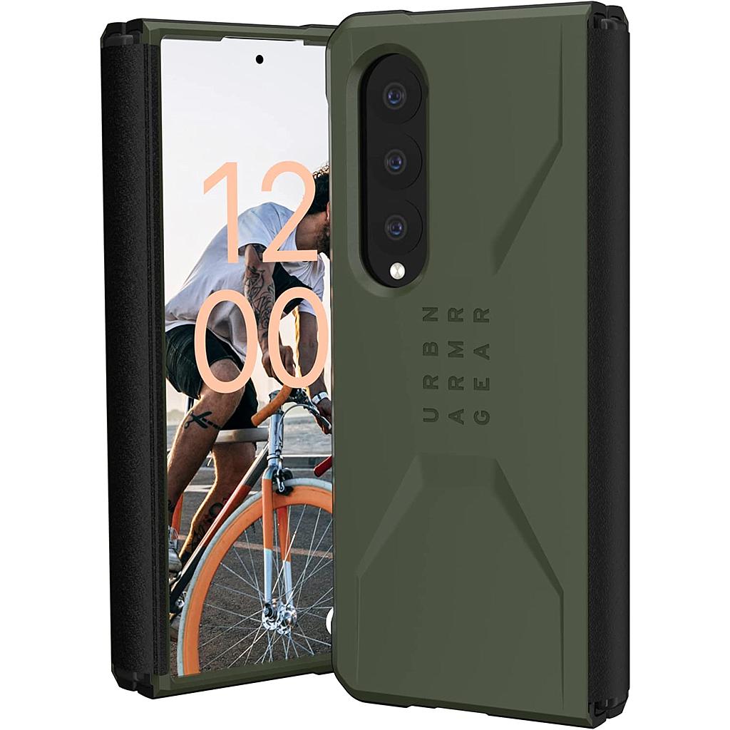 UAG Samsung Galaxy Z Fold 4 Civilian Case - Olive Drab