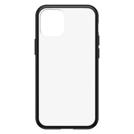 OtterBox  iPhone 12 mini React Case - Black Crystal - Clear/Black