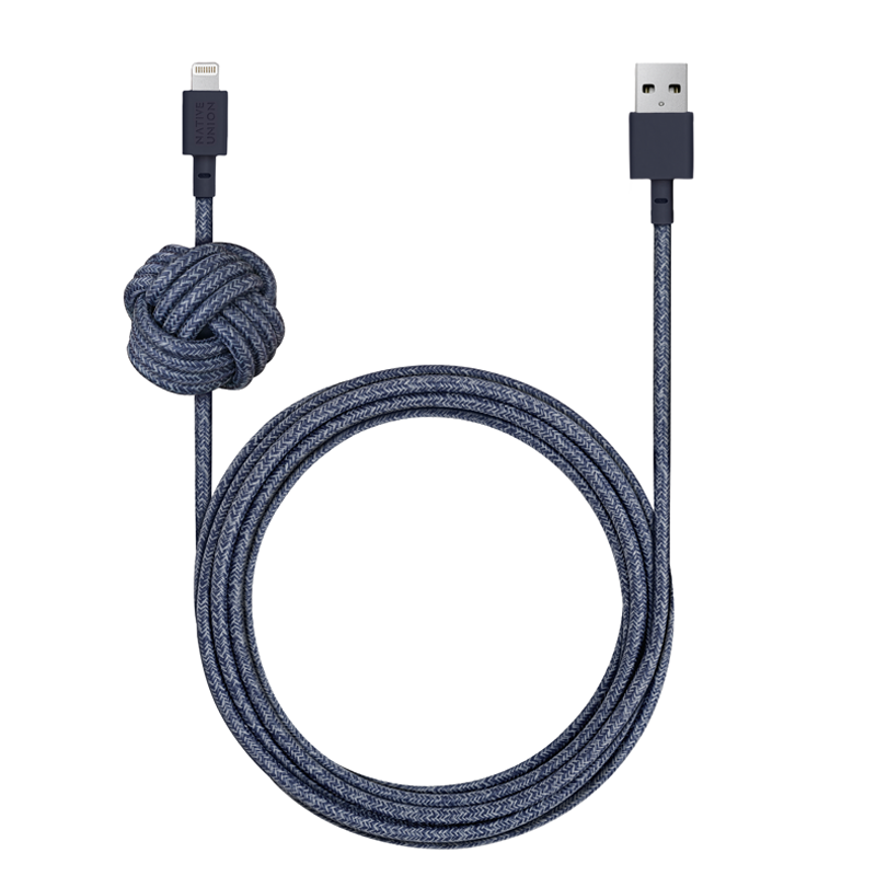 Native Union Night Cable - USB A to Lightning - 3M - Indigo