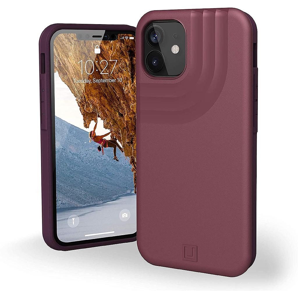 [U] by UAG iPhone 12 mini Anchor Case - Aubergine