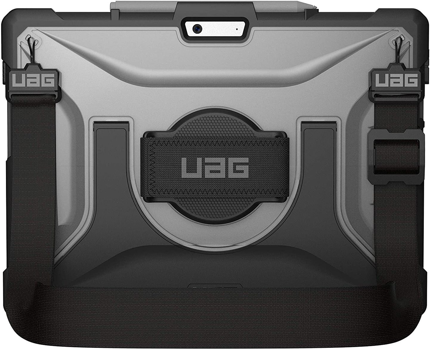 UAG Microsoft Surface Pro X Plasma Case With Handstrap & Shoulder Strap - Black