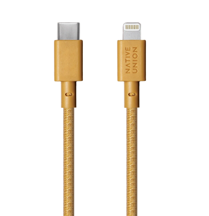 Native Union Night Cable USB-C to Lightning - Kraft